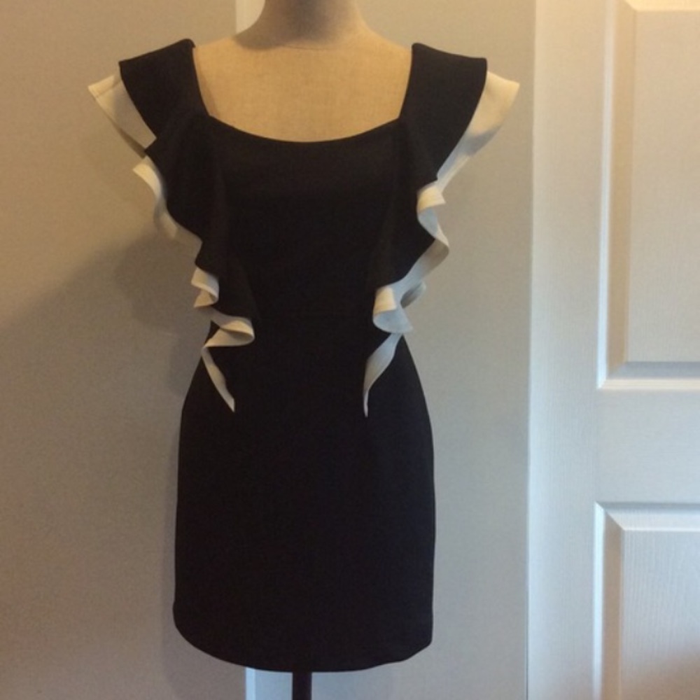 White and black dress ❤️